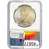 Image 2 : 1927-S Silver Peace Dollar PGA MS63+