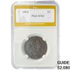 Image 1 : 1802 Draped Bust Large Cent PGA XF40