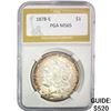 1878-S Morgan Silver Dollar PGA MS65