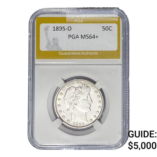 1895-O Barber Half Dollar PGA MS64+