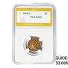 1864-L Indian Head Cent PGA AU55