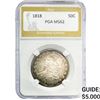Image 1 : 1818 Capped Bust Half Dollar PGA MS62