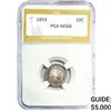 Image 1 : 1853 Seated Liberty Dime PGA MS66