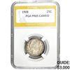 1908 Barber Quarter PGA PR65 Cameo