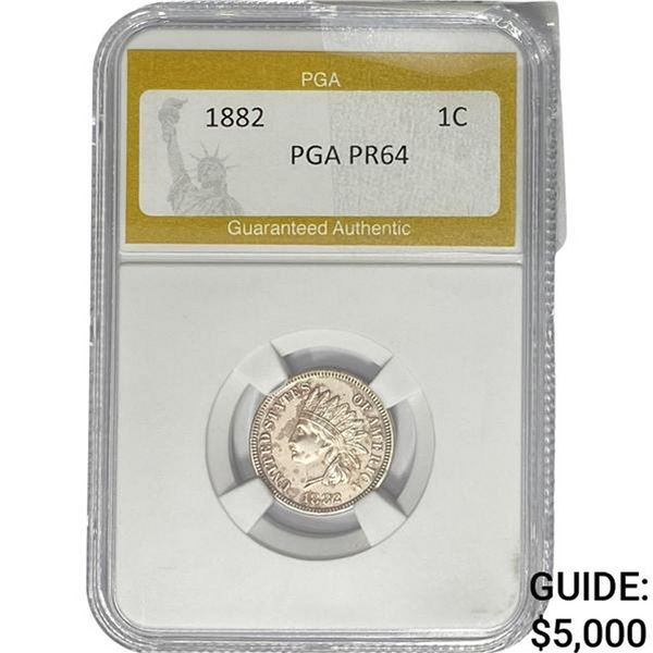 1882 Indian Head Cent PGA PR64
