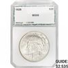 1926 Silver Peace Dollar PCI MS66