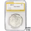 1889-S Morgan Silver Dollar PGA MS63