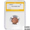 Image 1 : 1909-S Wheat Cent PGA MS65 Red