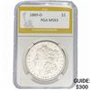 1889-O Morgan Silver Dollar PGA MS63
