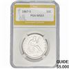Image 1 : 1867-S Seated Liberty Half Dollar PGA MS63