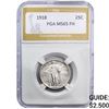 Image 1 : 1918 Standing Liberty Quarter PGA MS65 FH