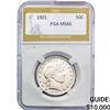 Image 1 : 1901 Barber Half Dollar PGA MS66