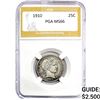 Image 1 : 1910 Barber Quarter PGA MS66