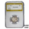 Image 1 : 1917 Buffalo Nickel PGA MS65
