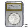 Image 1 : 1878-CC Morgan Silver Dollar PGA MS63