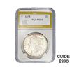 Image 1 : 1878 Morgan Silver Dollar PGA MS64