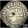 1030-1246 French Feudal Maine Silver Denier NEARLY UNCIRCULATED