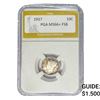 Image 1 : 1917 Mercury Silver Dime PGA MS66+ FSB