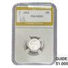 Image 1 : 1914 Barber Dime PGA MS65