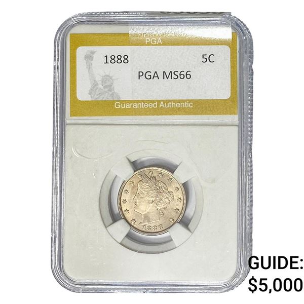 1888 Liberty Victory Nickel PGA MS66