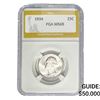 Image 1 : 1934 Washington Silver Quarter PGA MS68