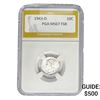 Image 1 : 1943-D Mercury Silver Dime PGA MS67 FSB