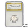 Image 1 : 1942 Mercury Silver Dime PGA PR68 CAMEO