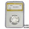 Image 1 : 1939 Washington Silver Quarter PGA MS67+