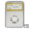 Image 1 : 1858 Seated Liberty Dime PGA MS64