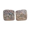 Image 1 : Sangam Cheras (BC 200-300 CE), Square Copper Unit, 1.55 gms,