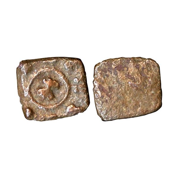 Pre Satavahana, Vidarbha (2nd Century BC), Anonymous Local Issue, Copper Unit, 0.31 gms,