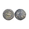 Image 1 : Indo-Scythians, Azes I (1st Century BC), Billon Tetradrachm (Indian standard), 9.81 gms,
