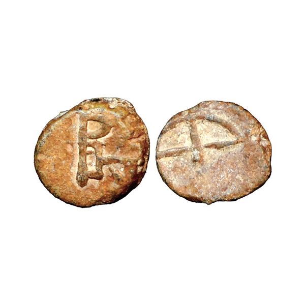 Kumaras of Wai-Karhad Region (1st century AD), Anonymous Type, Lead Unit, 1.90 gms,