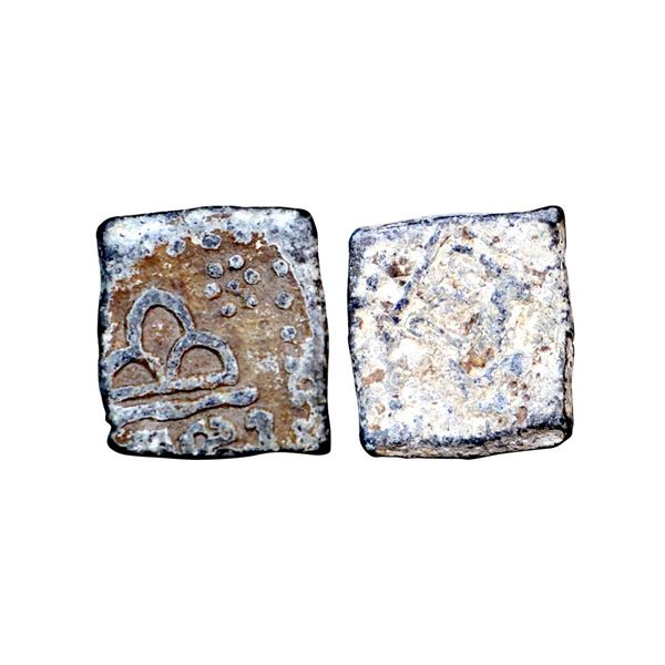 Western Kshatrapas, Rudrasena III (348-378 AD), Lead Unit, 2.69 gms