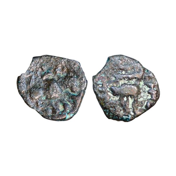 Deccan, Vishnukundin Fabric, Copper Alloy Unit, 0.78 gms,