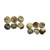 Harikelas, Eastern Bengal, (7th-9th Century AD), Set of 6 , Silver Unit, 3.60 to 5.50 gms,