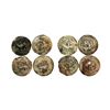 Harikelas, Eastern Bengal, (7th-9th Century AD), Set of 4, Silver Unit,