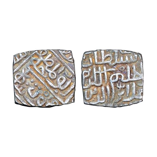 Malwa Sultanate, Ala ud-din Mahmud Shah I (AH 839-873, 1436-1469 AD), Billon Tanka, 10.55 gms