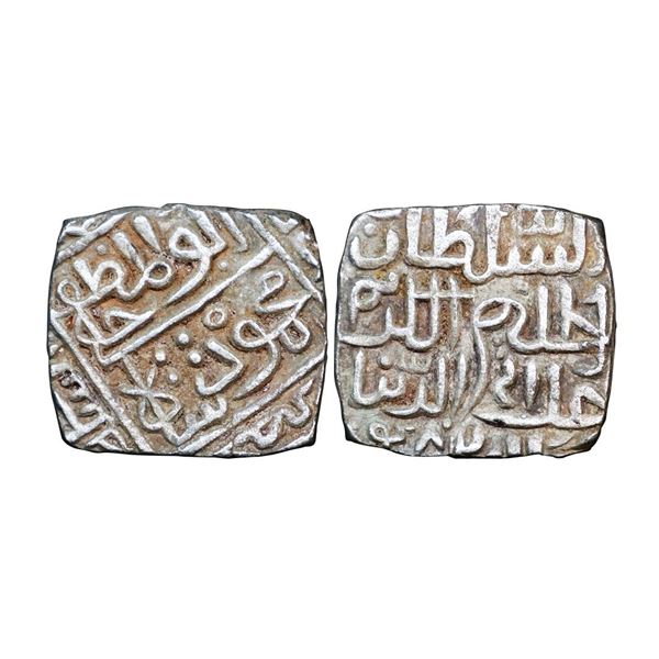 Malwa Sultanate, Ala ud-din Mahmud Shah I (AH 839-873, 1436-1469 AD), Billon Tanka, 10.42 gms