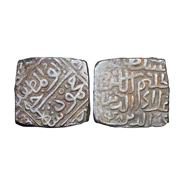 Malwa Sultanate, Ala ud-din Mahmud Shah I (AH 839-873, 1436-1469 AD), Billon Tanka, 10.30 gms