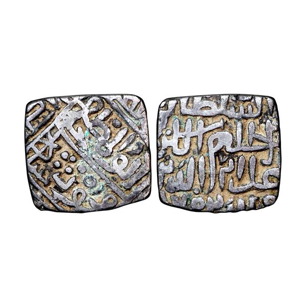 Malwa Sultanate, Ala ud-din Mahmud Shah I (AH 839-873, 1436-1469 AD), Billon Tanka, 10.42 gms,