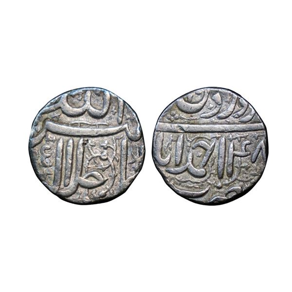 Akbar, (1556-1605 AD), Silver Rupee, 11.38g