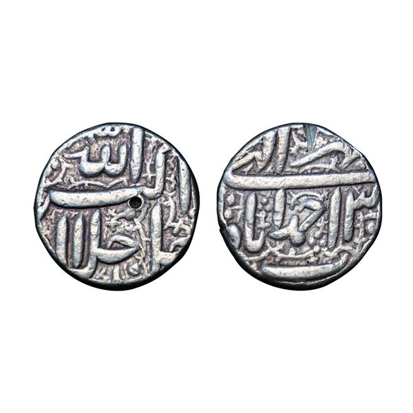 Akbar, (1556-1605 AD), Silver Rupee, 11.24g