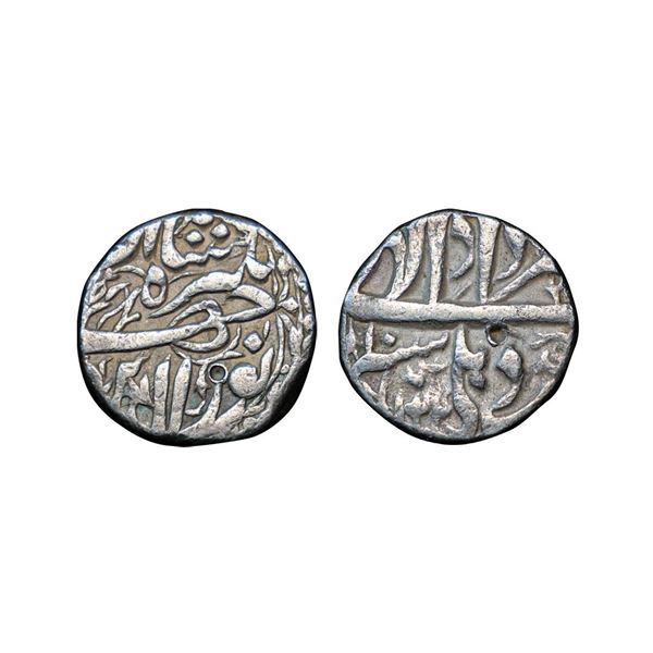 Jahangir (1605-1627 AD), silver rupee, 11.41g, Delhi mint,