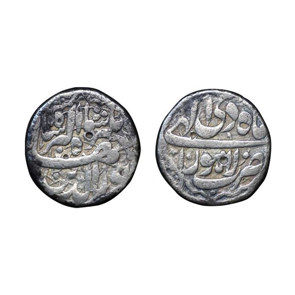 Jahangir (1605-1627 AD), silver rupee, 11.15g,