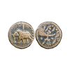 Image 1 : Mysore, Tipu Sultan (AM 1215-1227, 1787-1799 AD), Copper Paisa, 10.81 gms,