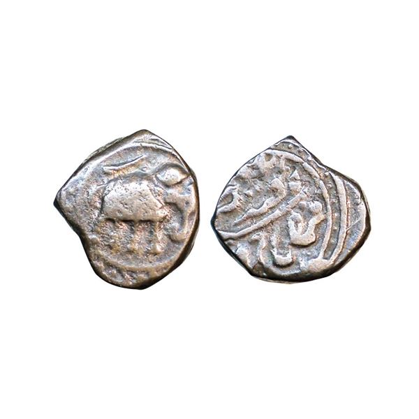 Mysore, Tipu Sultan (AM 1215-1227, 1787-1799 AD), Copper ¼ Paisa, 3.05 gms,
