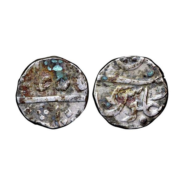 Baroda State, Anand Rao (AH 1215-1235, 1800-1819 AD), Silver Rupee, 10.82 gms,