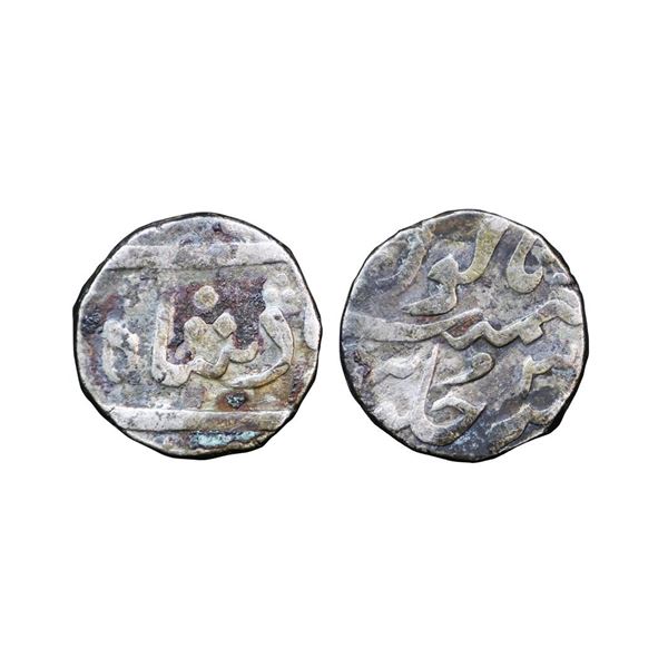Baroda State, Anand Rao (AH 1215-1235, 1800-1819 AD), Silver Rupee, 11.01 gms.