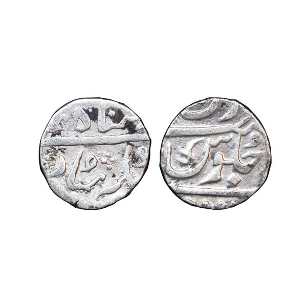 Baroda State, Anand Rao (AH 1215-1235, 1800-1819 AD), Silver Rupee, 11.06 gms.